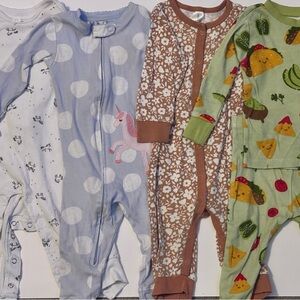 Baby Girl 12 month pajama bundle